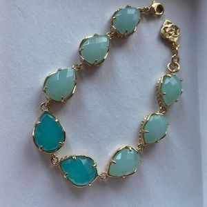 Aqua Chalcedony Brynn bracelet
